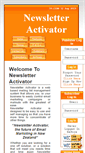 Mobile Screenshot of newsletteractivator.evanta.co.nz